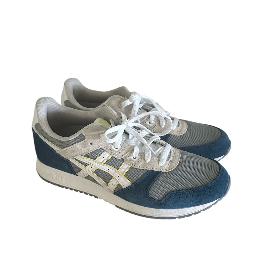 Asics Blue and Gray Sneakers